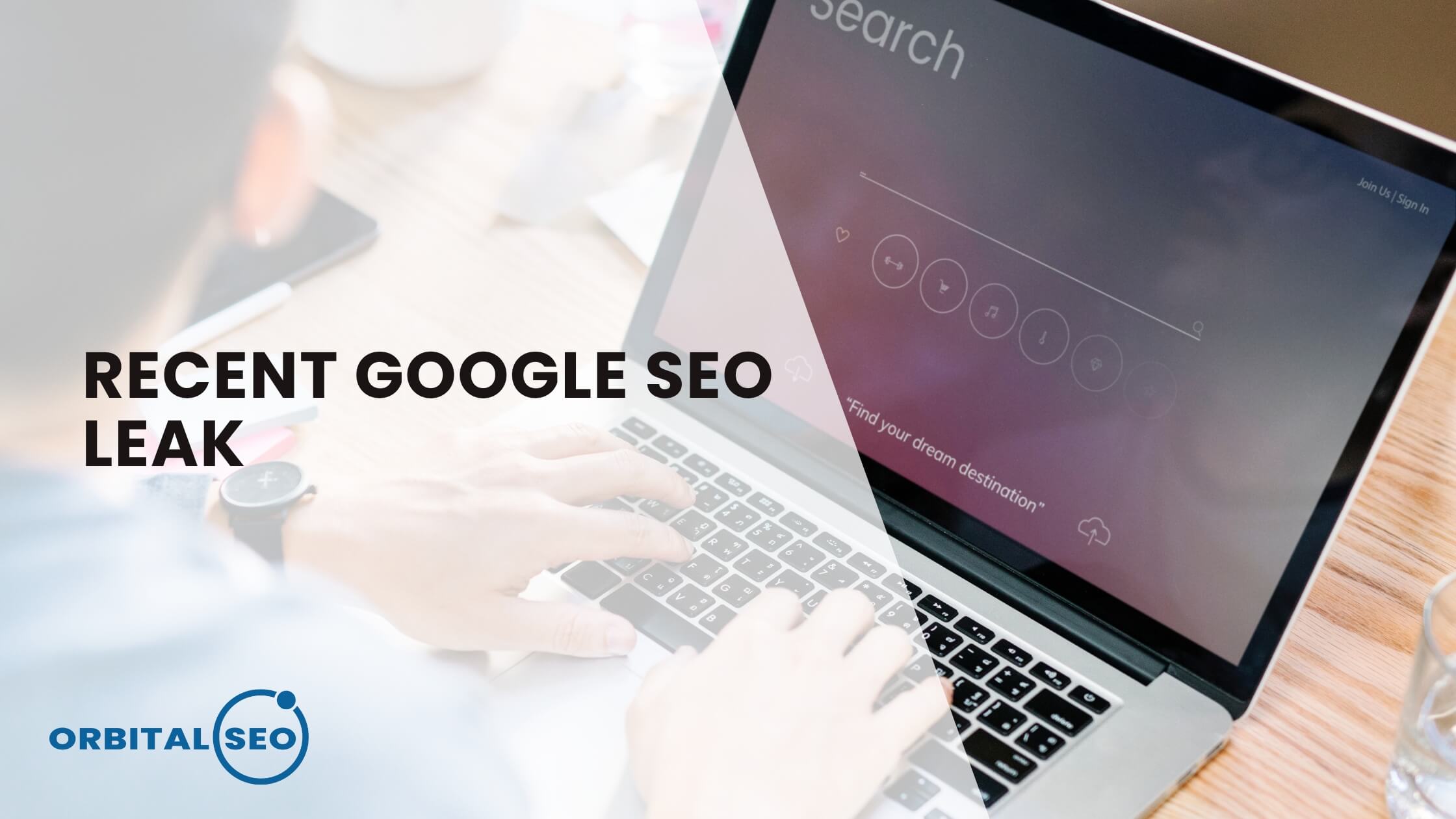 An SEO doing a search audit after a Google algorithm leak